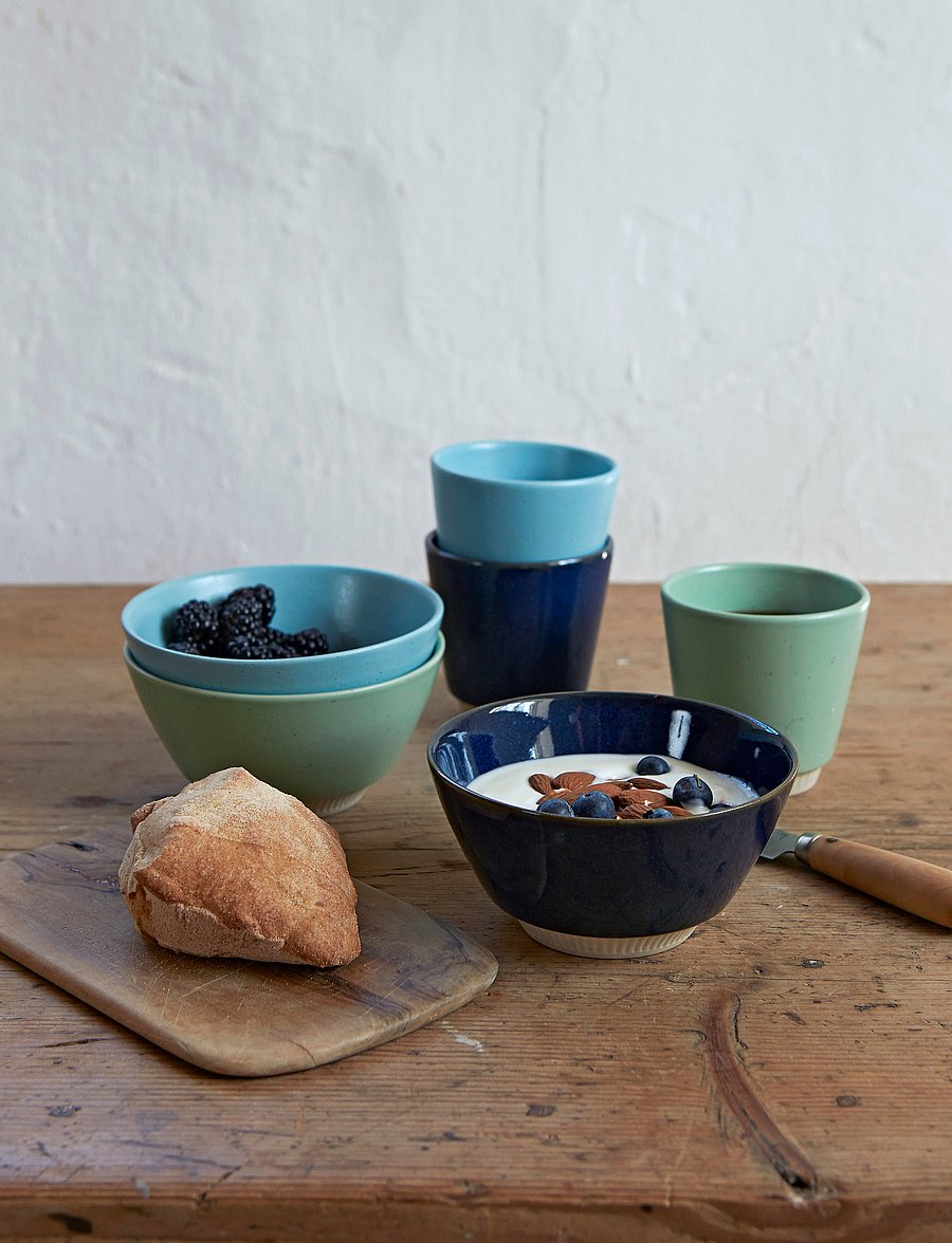 Knabstrup Keramik - Colorit, mug - die niedrigsten preise - turquoise - 3