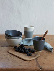 Knabstrup Keramik - Colorit mugg 0.25 l. grey - alhaisimmat hinnat - grey - 2