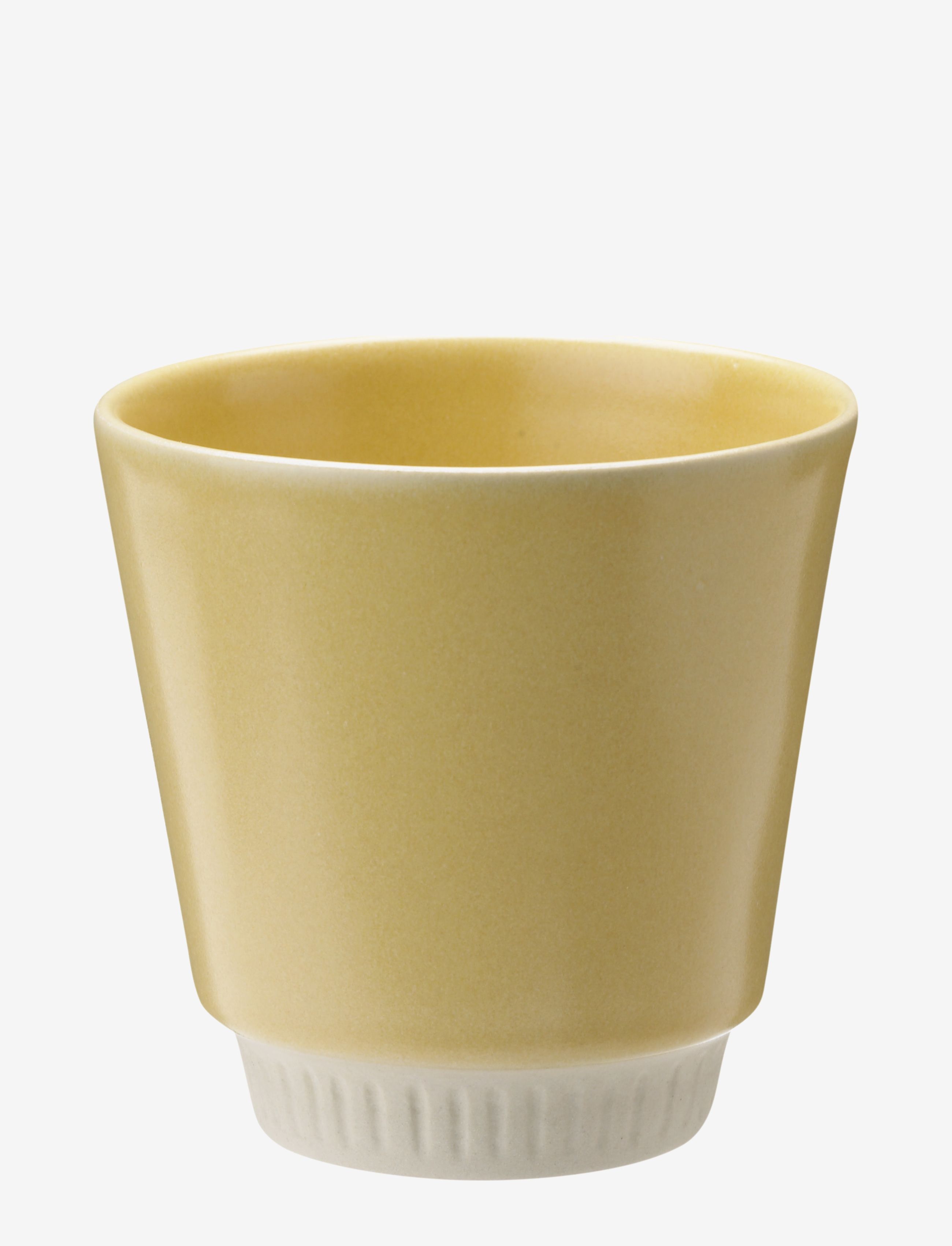 Knabstrup Keramik Kolorit, Kop, 25 CL, Yellow, Kopper & Krus > Kaffekopper, Unisex