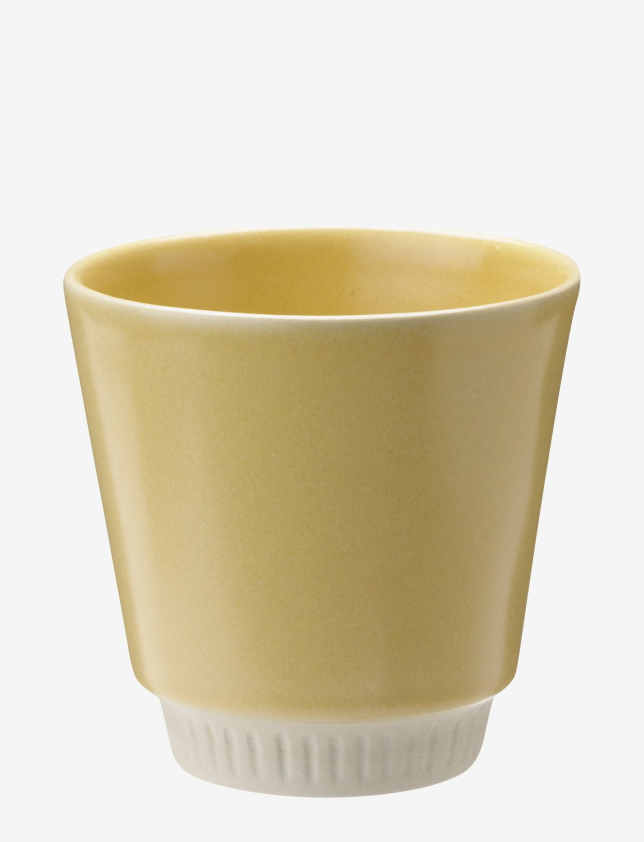 Knabstrup Keramik - Colorit mugg 0.25 l. yellow - alhaisimmat hinnat - yellow - 0