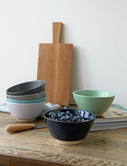 Knabstrup Keramik - Colorit, bowl - alhaisimmat hinnat - dark grey - 2