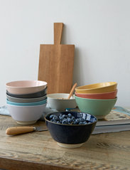 Knabstrup Keramik - Colorit, bowl - alhaisimmat hinnat - dark grey - 3