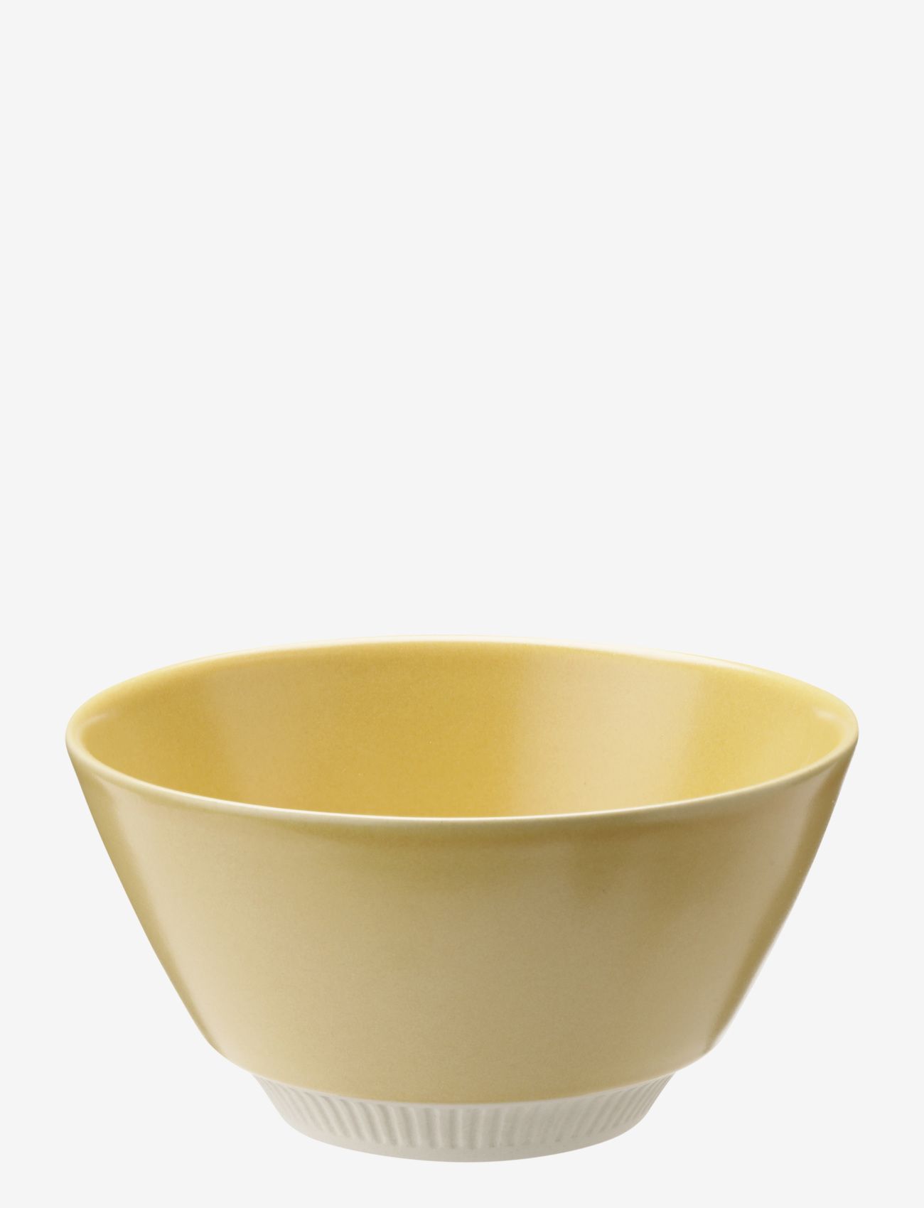 Knabstrup Keramik - Colorit skål Ø 14 cm yellow - servierschalen - yellow - 1