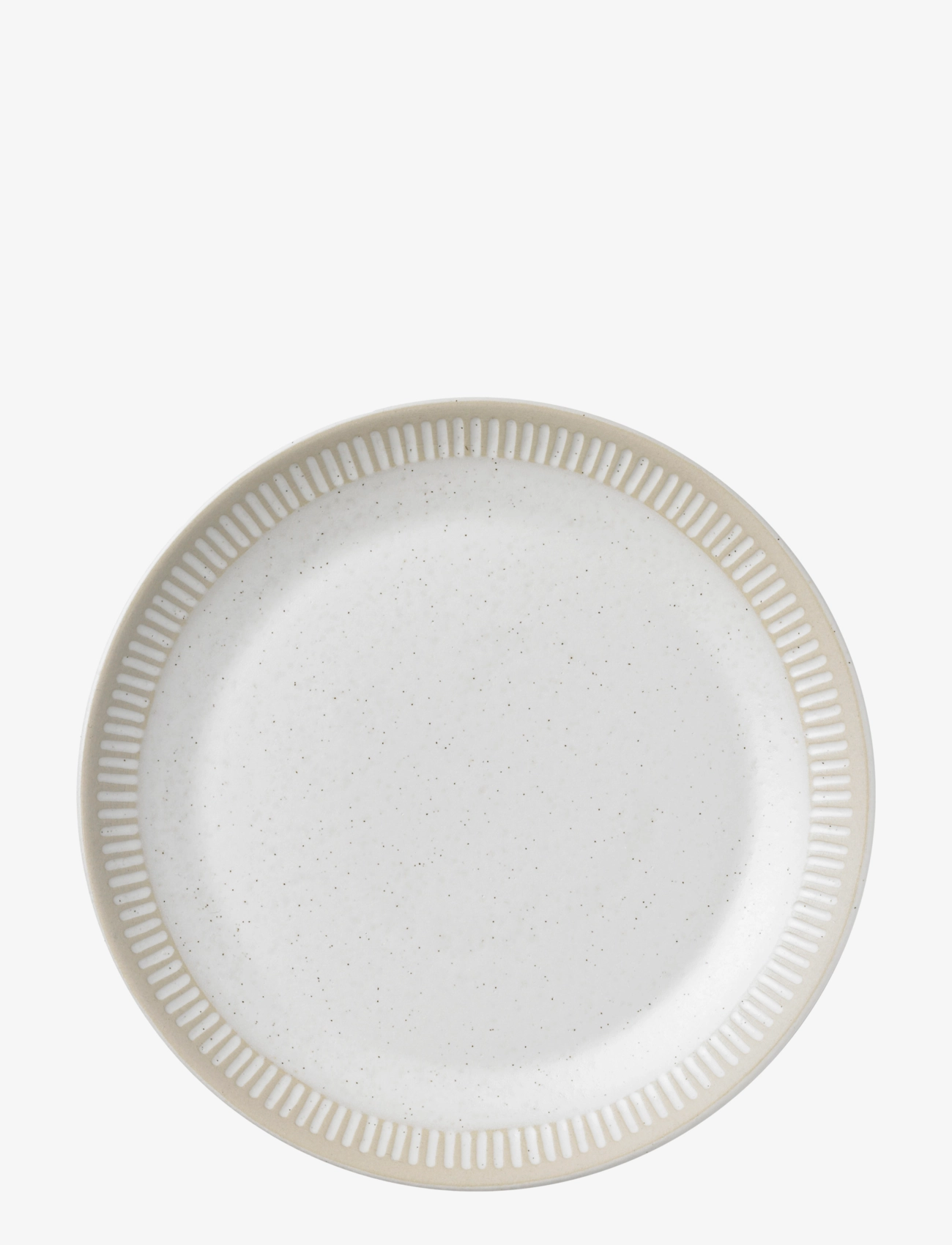 Knabstrup Keramik - Kolorit, tallrik - lägsta priserna - sand - 1