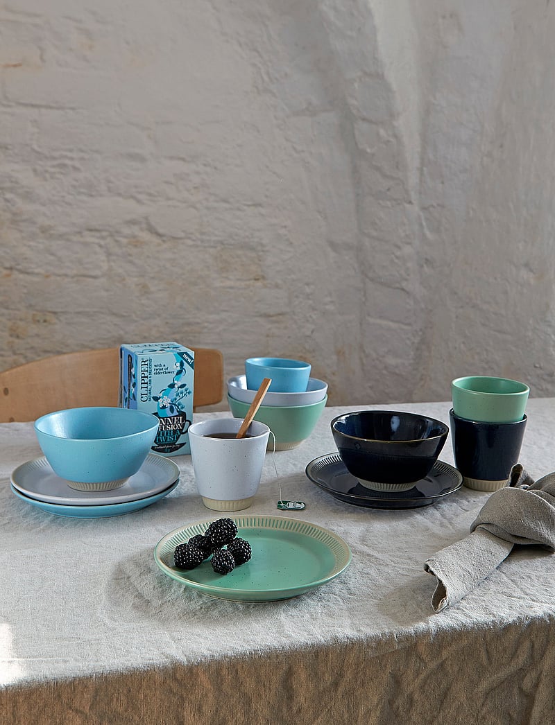 Knabstrup Keramik - Colorit, plate - die niedrigsten preise - turquoise - 2