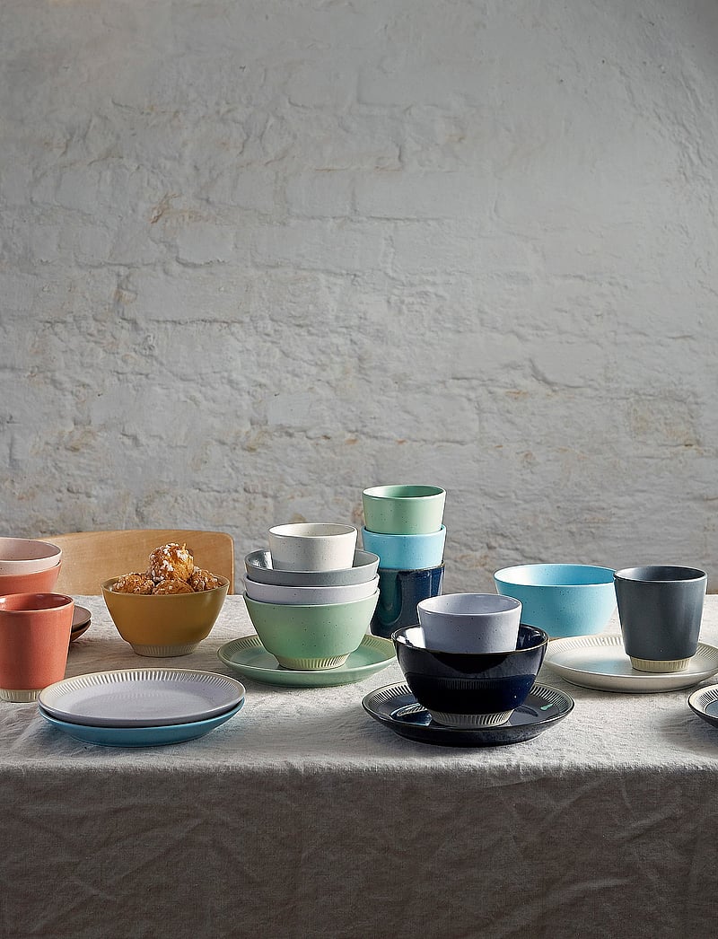 Knabstrup Keramik - Colorit, plate - die niedrigsten preise - turquoise - 3