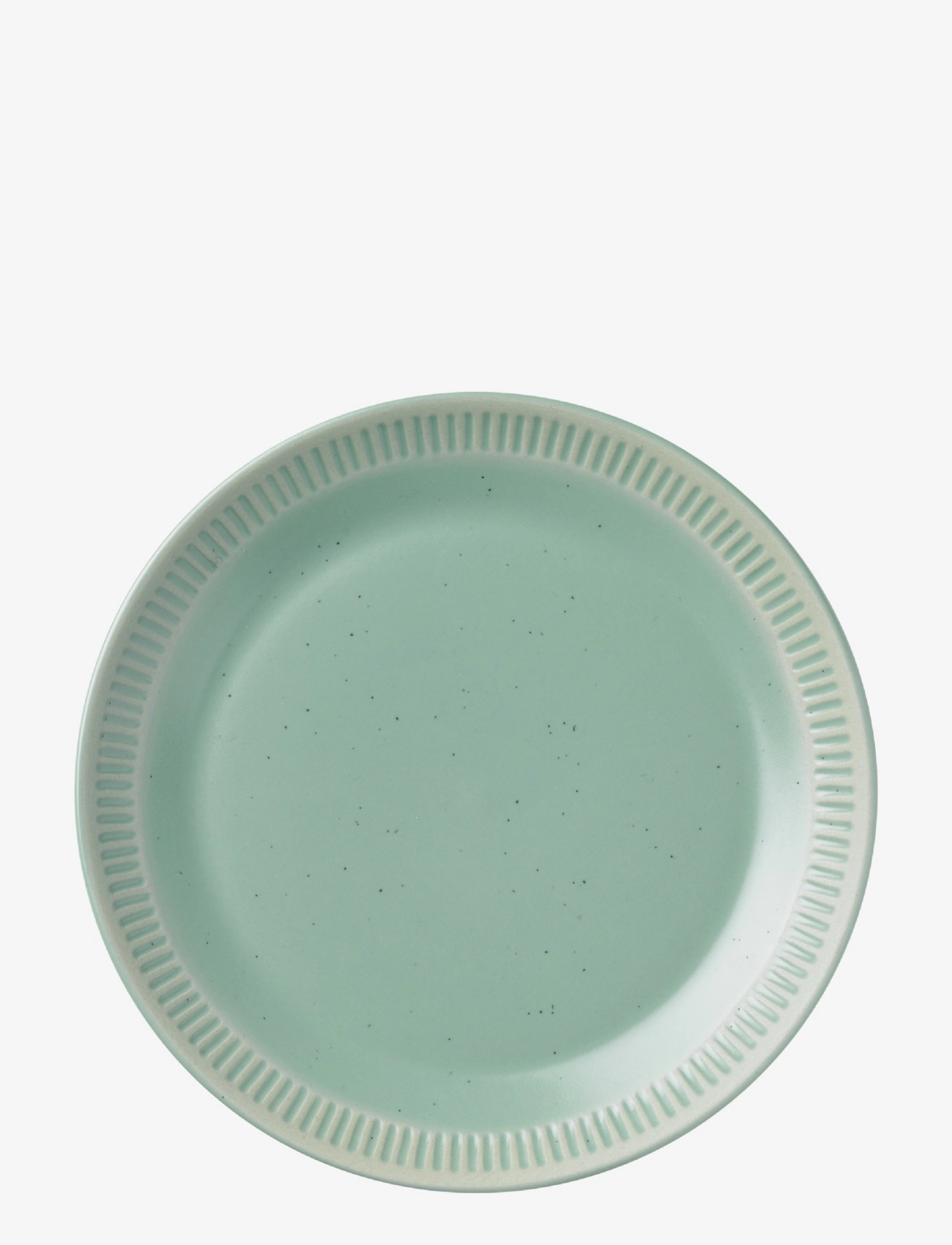 Knabstrup Keramik - Colourite, levy - alhaisimmat hinnat - light green - 1
