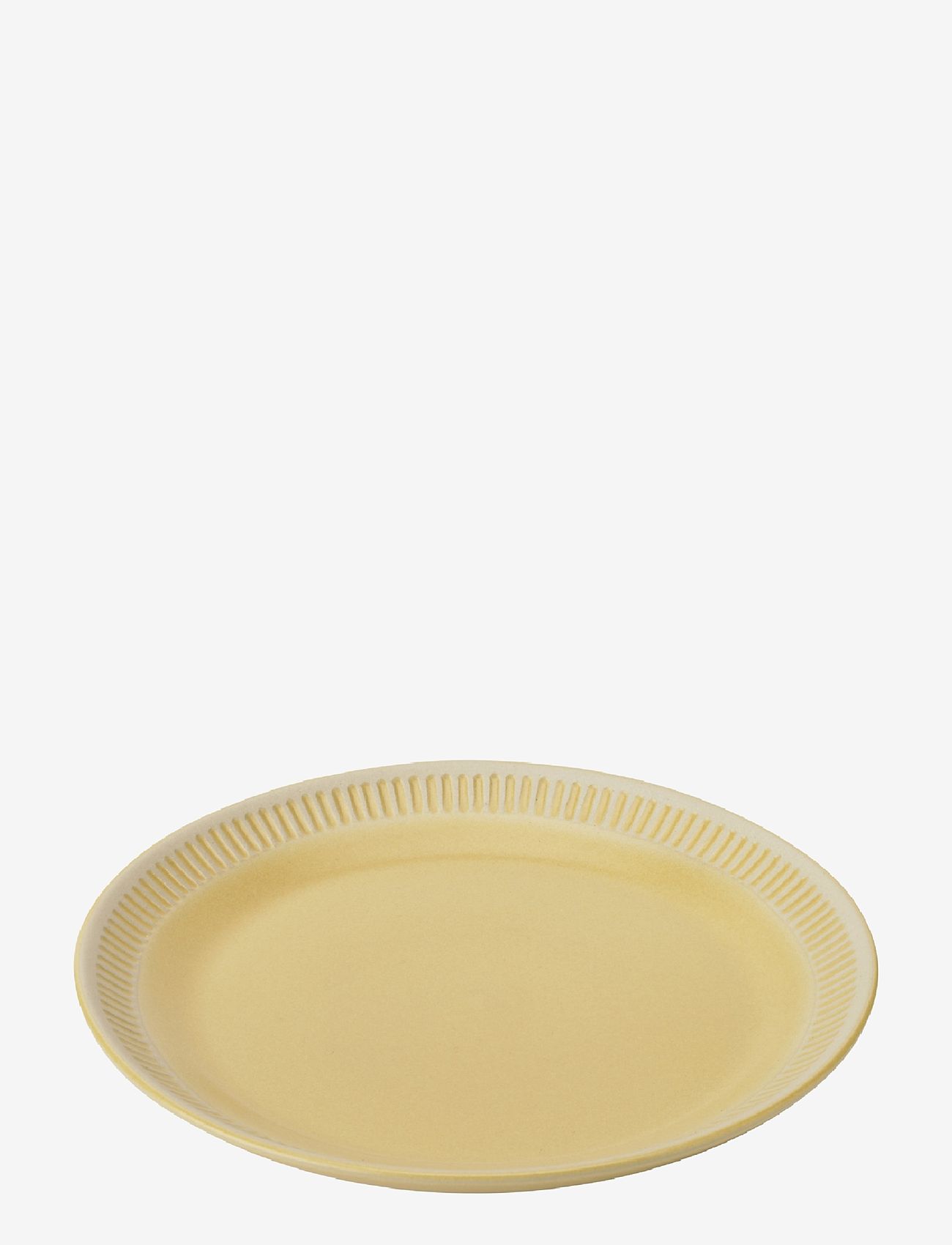 Knabstrup Keramik - Colorit tallrik Ø 19 cm yellow - alhaisimmat hinnat - yellow - 0