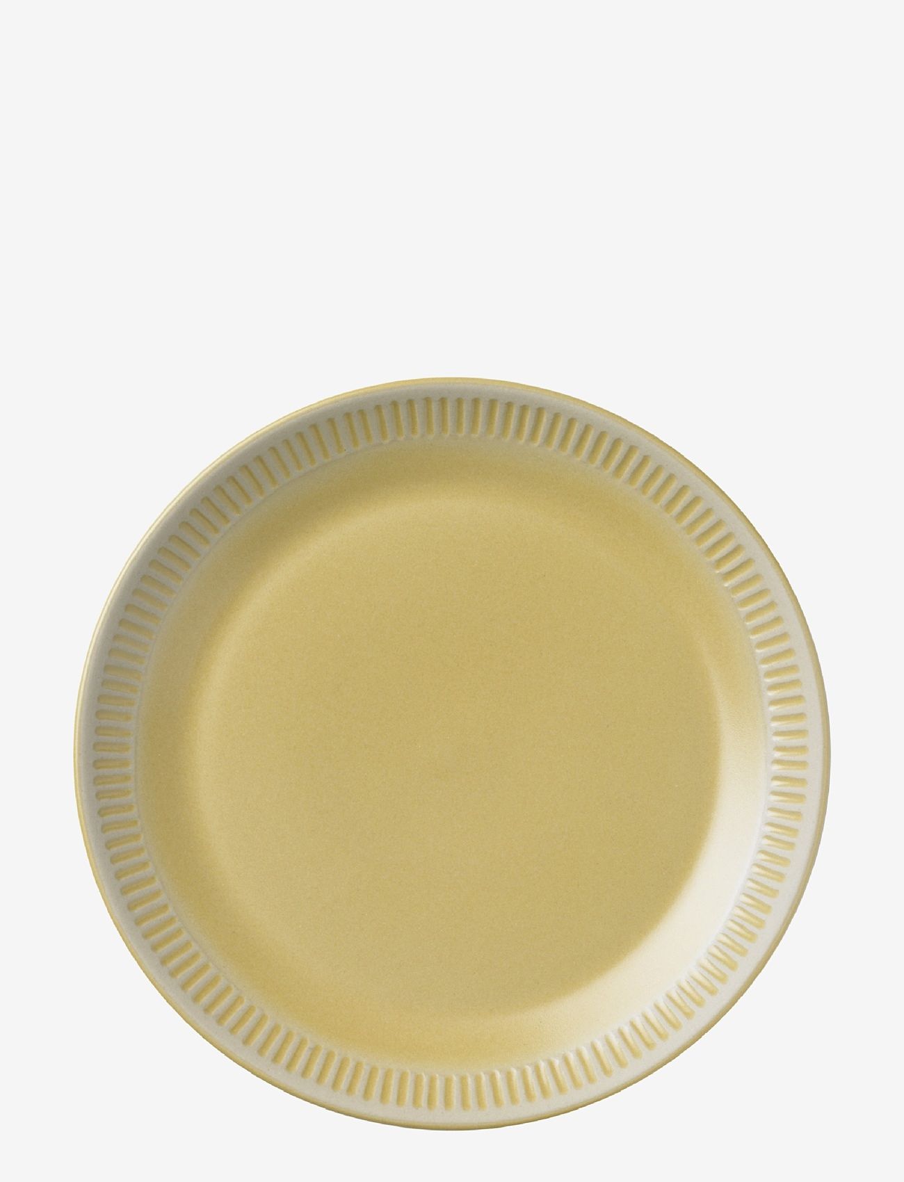 Knabstrup Keramik - Colorit tallrik Ø 19 cm yellow - alhaisimmat hinnat - yellow - 1