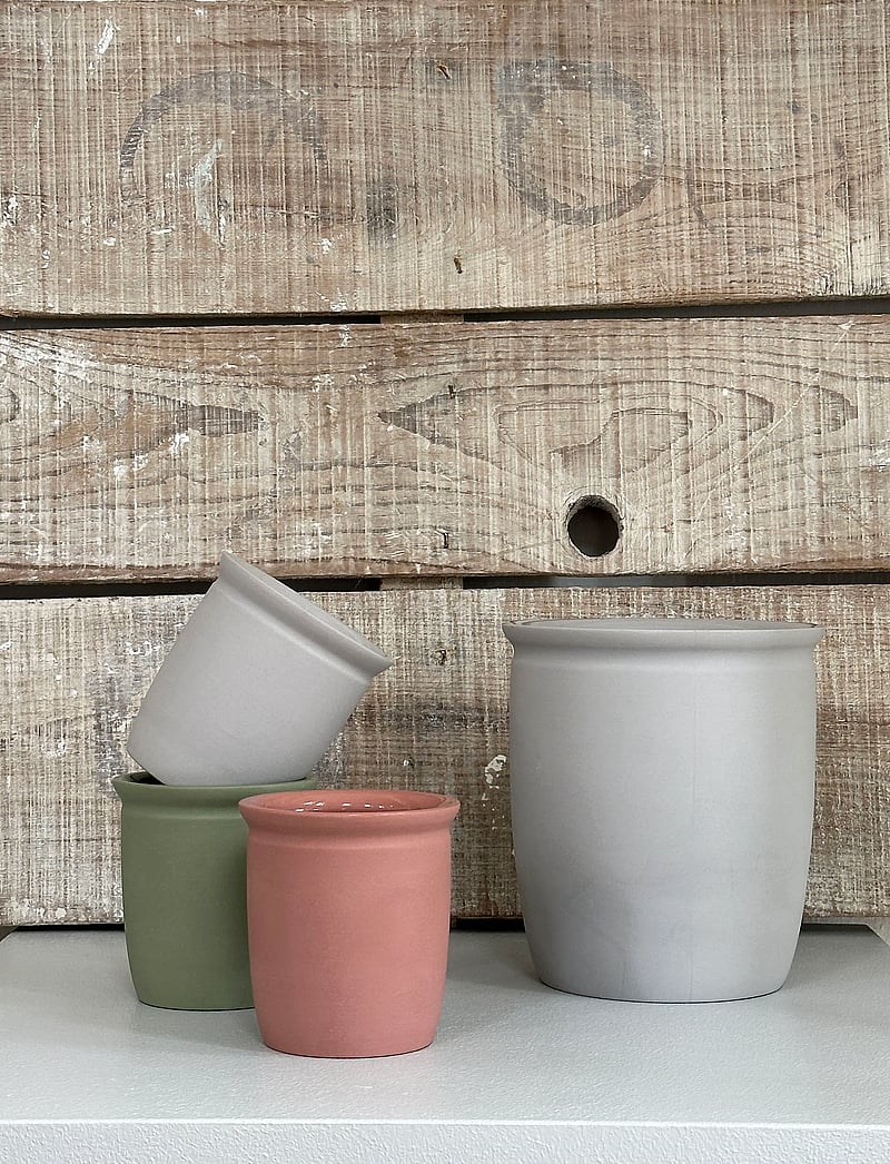 Knabstrup Keramik - Knabstrup pickle jar 2 l. grey - vorratsgläser - grey - 2