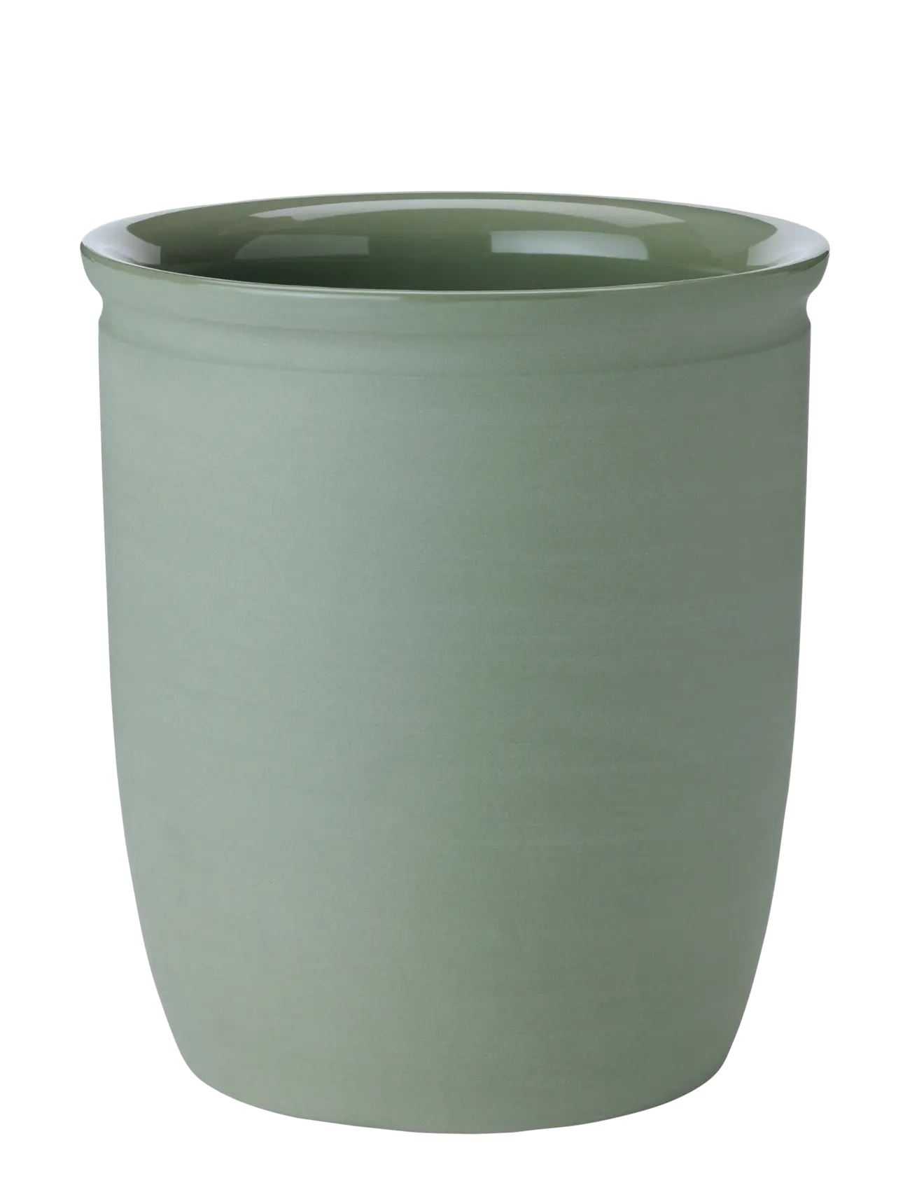 Knabstrup Keramik Knabstrup syltekrukke 2 l. olive - Gifts - OLIVE / green