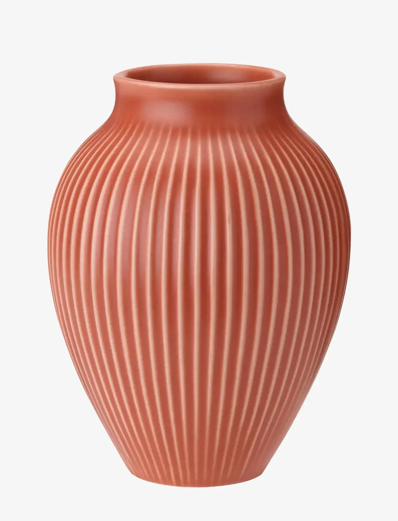 Knabstrup Keramik - Knabstrup Keramik Knabstrup vase H 12.5 cm coral - die niedrigsten preise - coral - 0