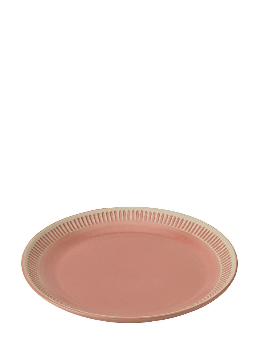 Knabstrup Keramik - Knabstrup Colorit lunch plate Ø 22 cm coral - praetaldrikud - coral - 1