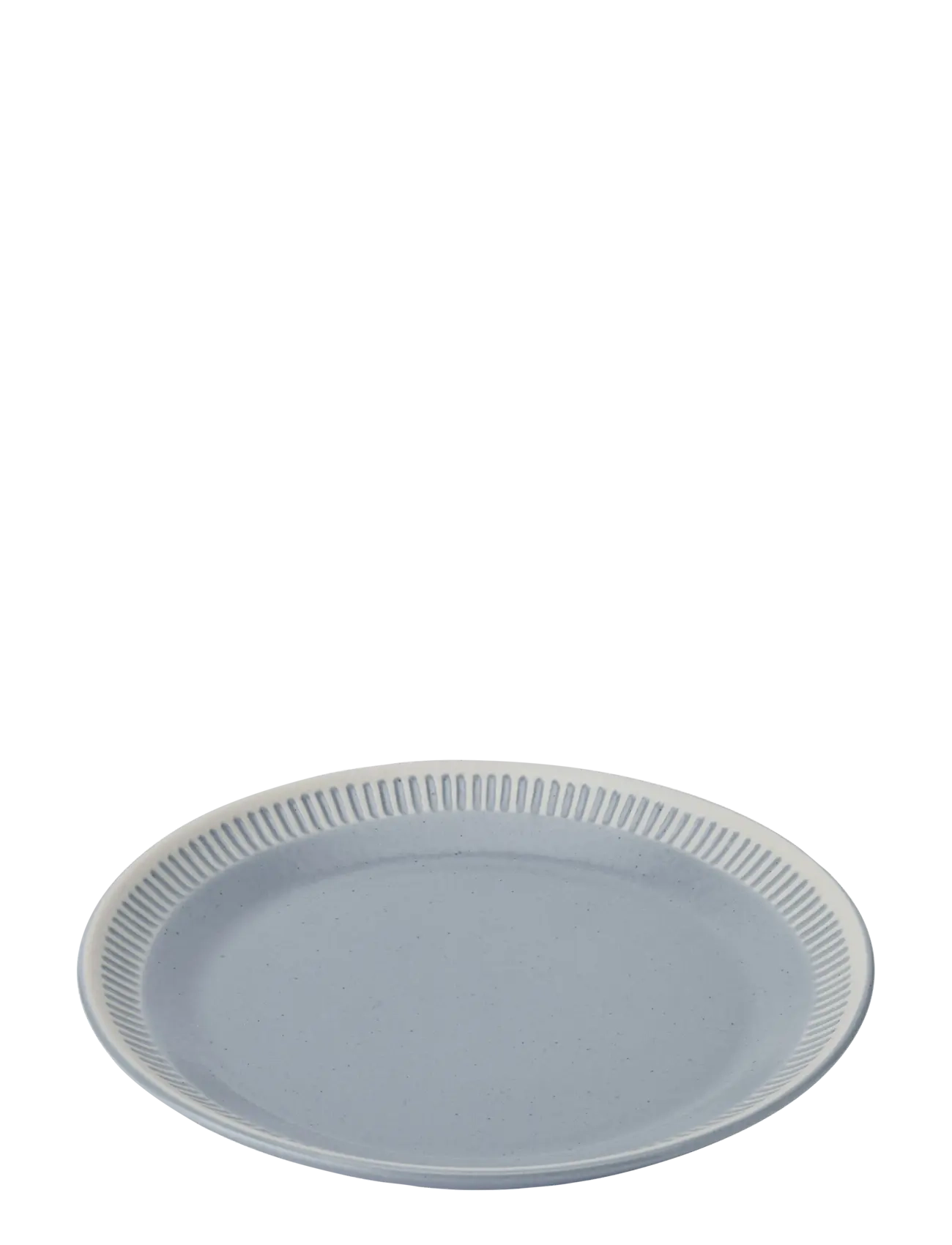 KNABSTRUP KERAMIK Colorit Frokosttallerken Ø 22 Cm Dunkel Grau Blau - Ø 22 CM - Unisex