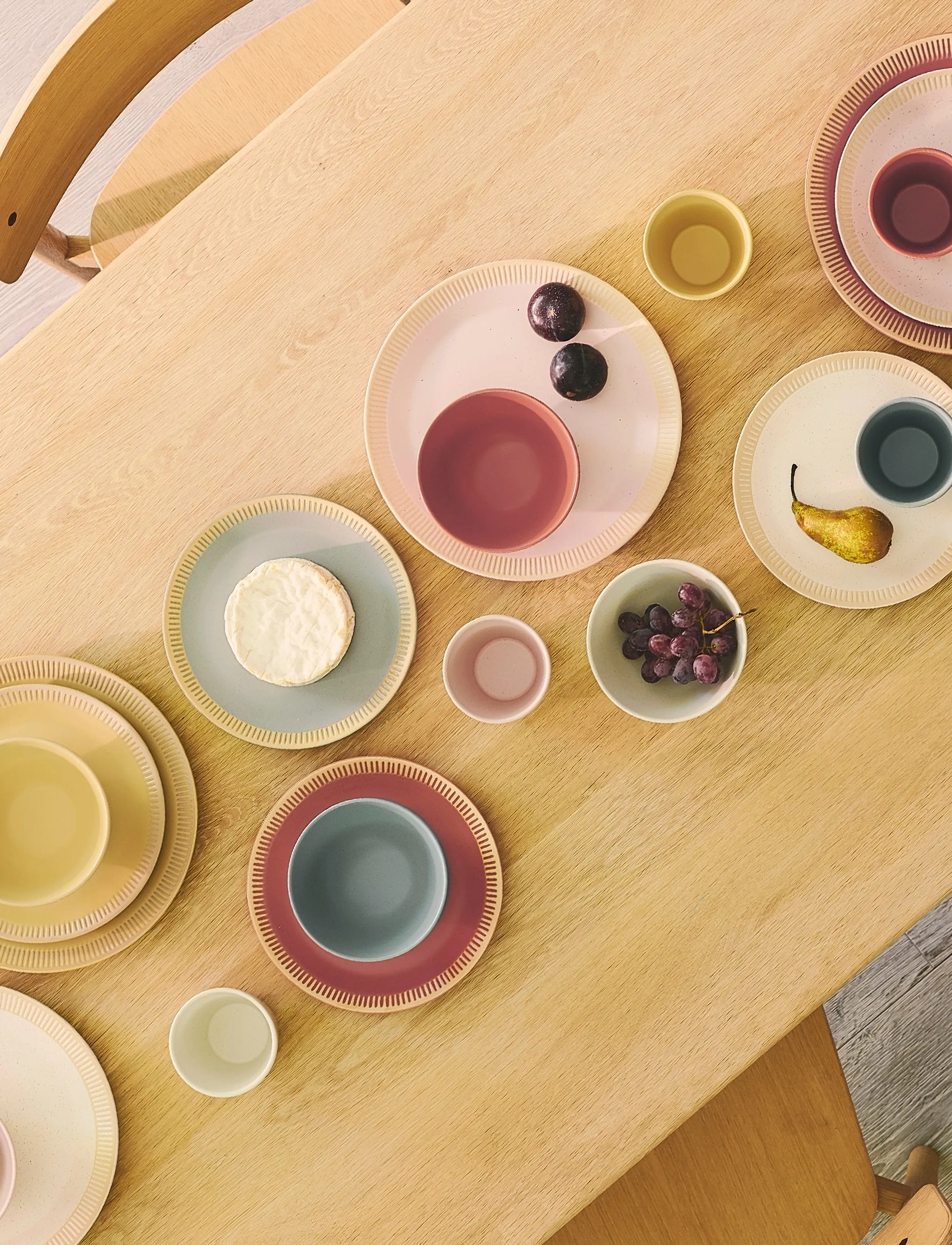 Knabstrup Keramik Colorit Frokosttallerken Ø 22 Cm Yellow, cm, Plates, Gelb - Dinner Homeware