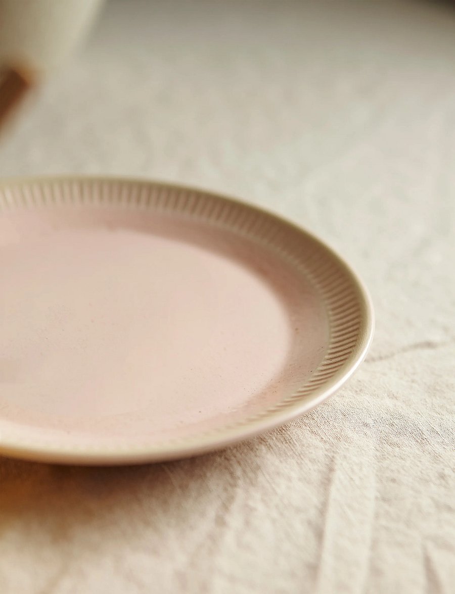 Knabstrup Keramik - Knabstrup Colorit dinner plate Ø 27 cm rose - speiseteller - rose - 0