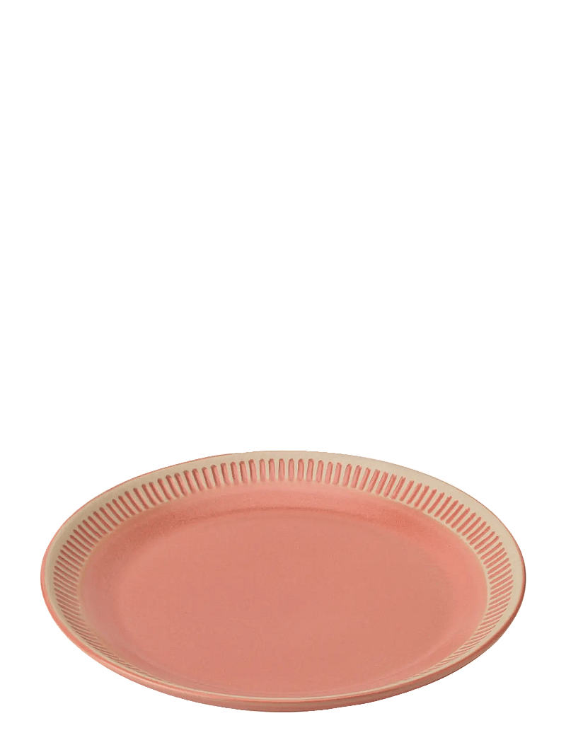Knabstrup Keramik - Knabstrup Colorit dinner plate Ø 27 cm coral - speiseteller - coral - 1