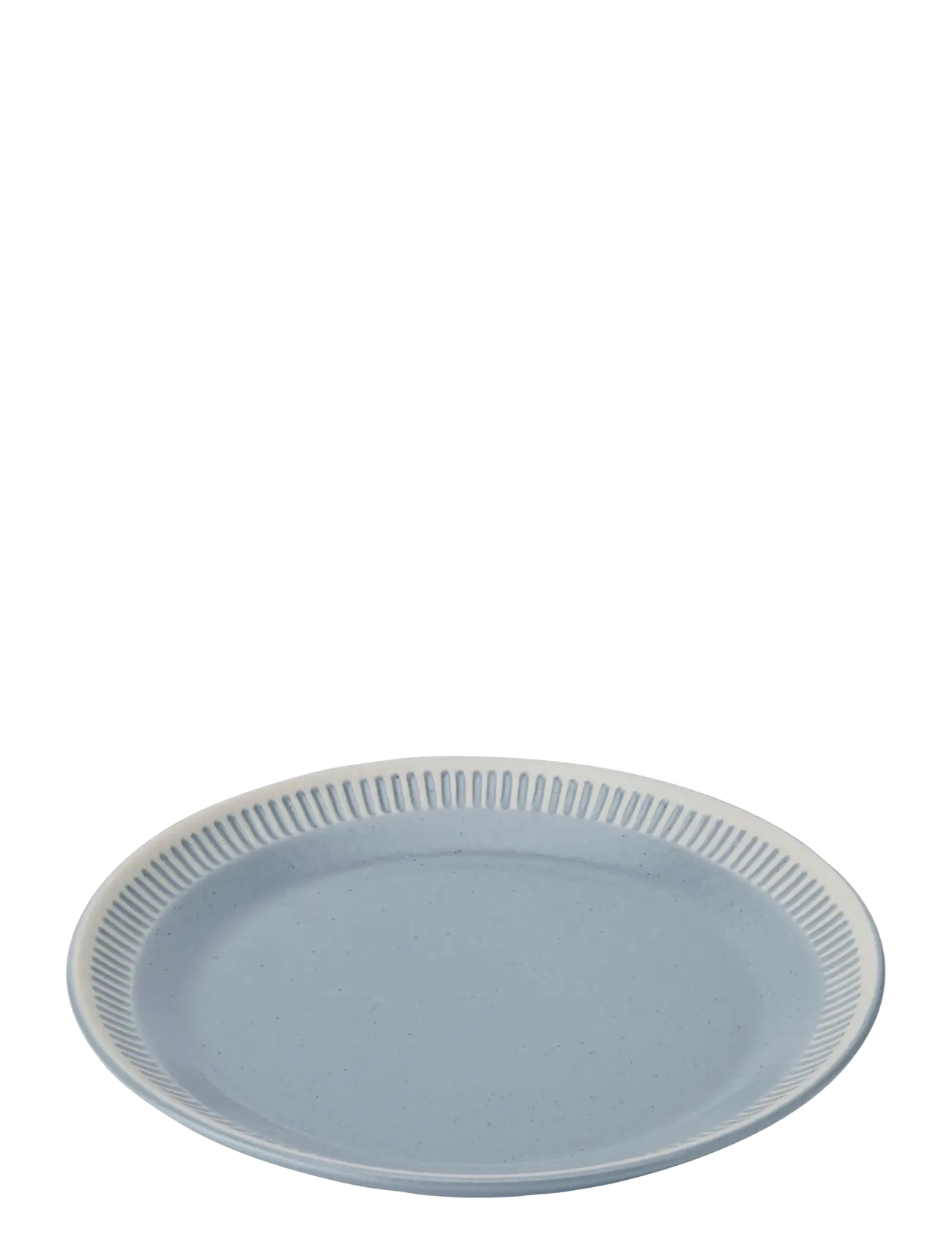 Knabstrup Colorit dinner plate Ø 27 cm grey - DARK GREY