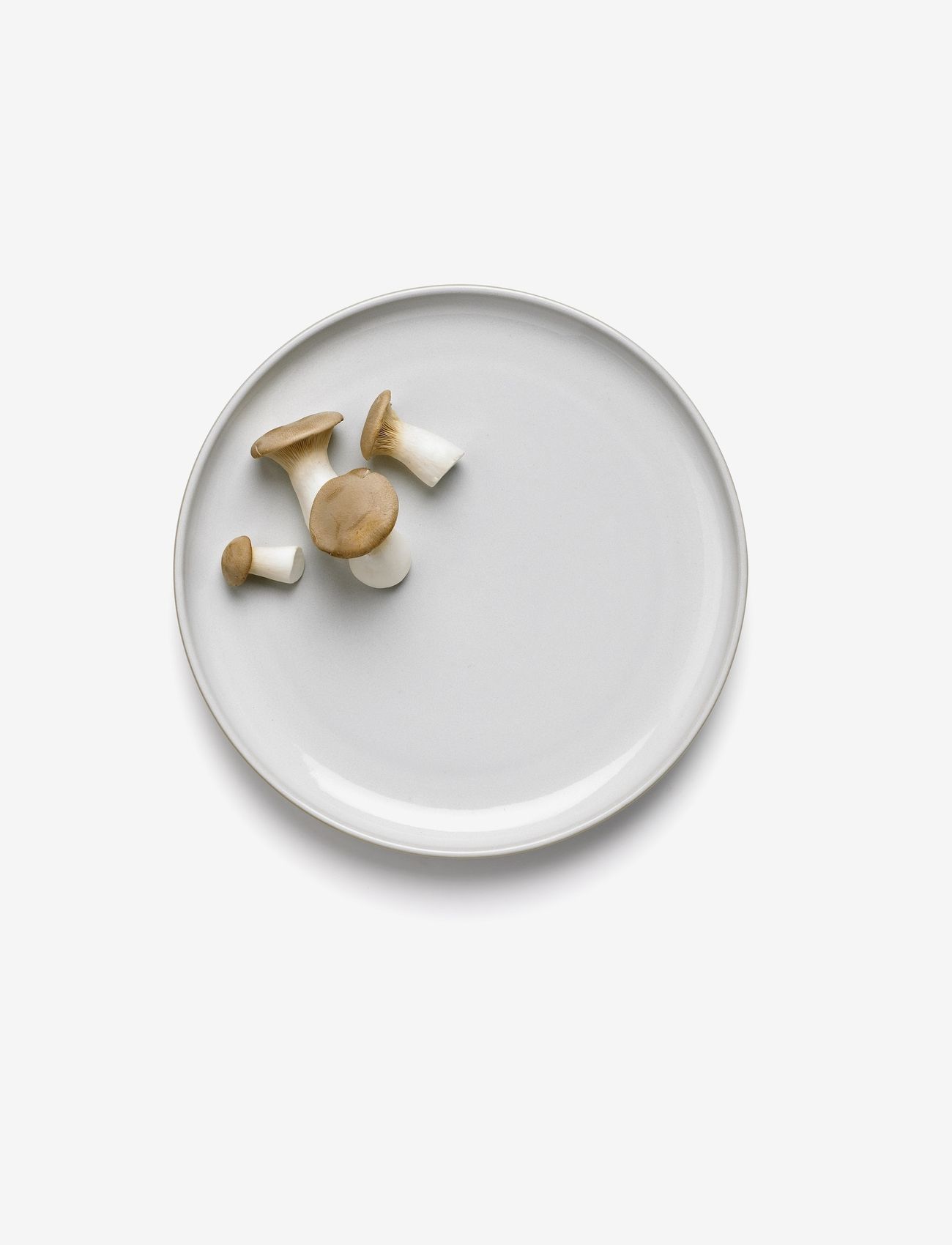 Knabstrup Keramik - Tavola tallerken, 2 stk. - middagstallerkener - white - 1