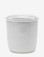 Knabstrup Keramik - Tavola syltkruka set - förvaringsburkar - white - 1