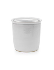 Knabstrup Keramik - Tavola pickle jar set - virtuves burkas - white - 2