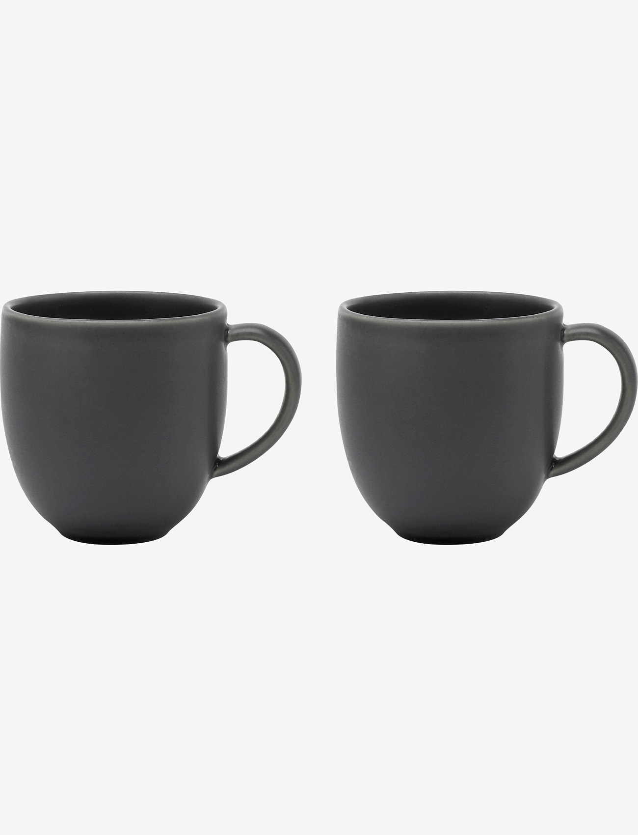 Knabstrup Keramik - Tavola krus, 2 stk. - kaffekopper - grey - 0