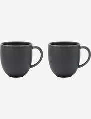Knabstrup Keramik - Tavola mug 2 pcs. - coffee cups - grey - 0