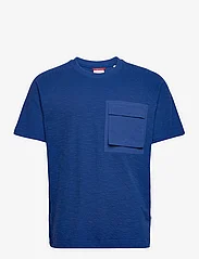 Knowledge Cotton Apparel - Oversized short sleeve cotton slub - t-shirts - limoges - 0