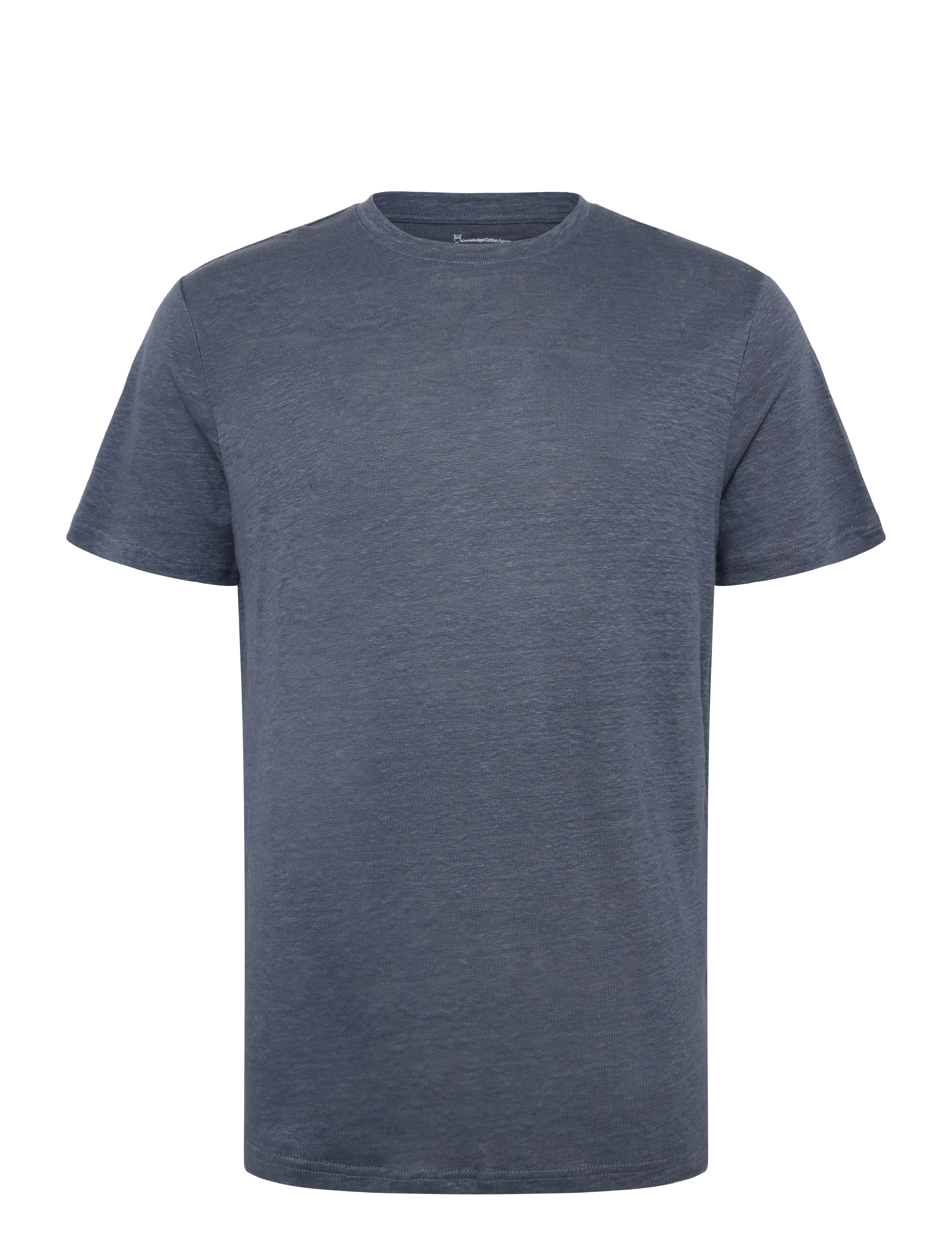 KNOWLEDGE Baumwolle APPAREL Linen T-Shirt Blau - XS - Herren