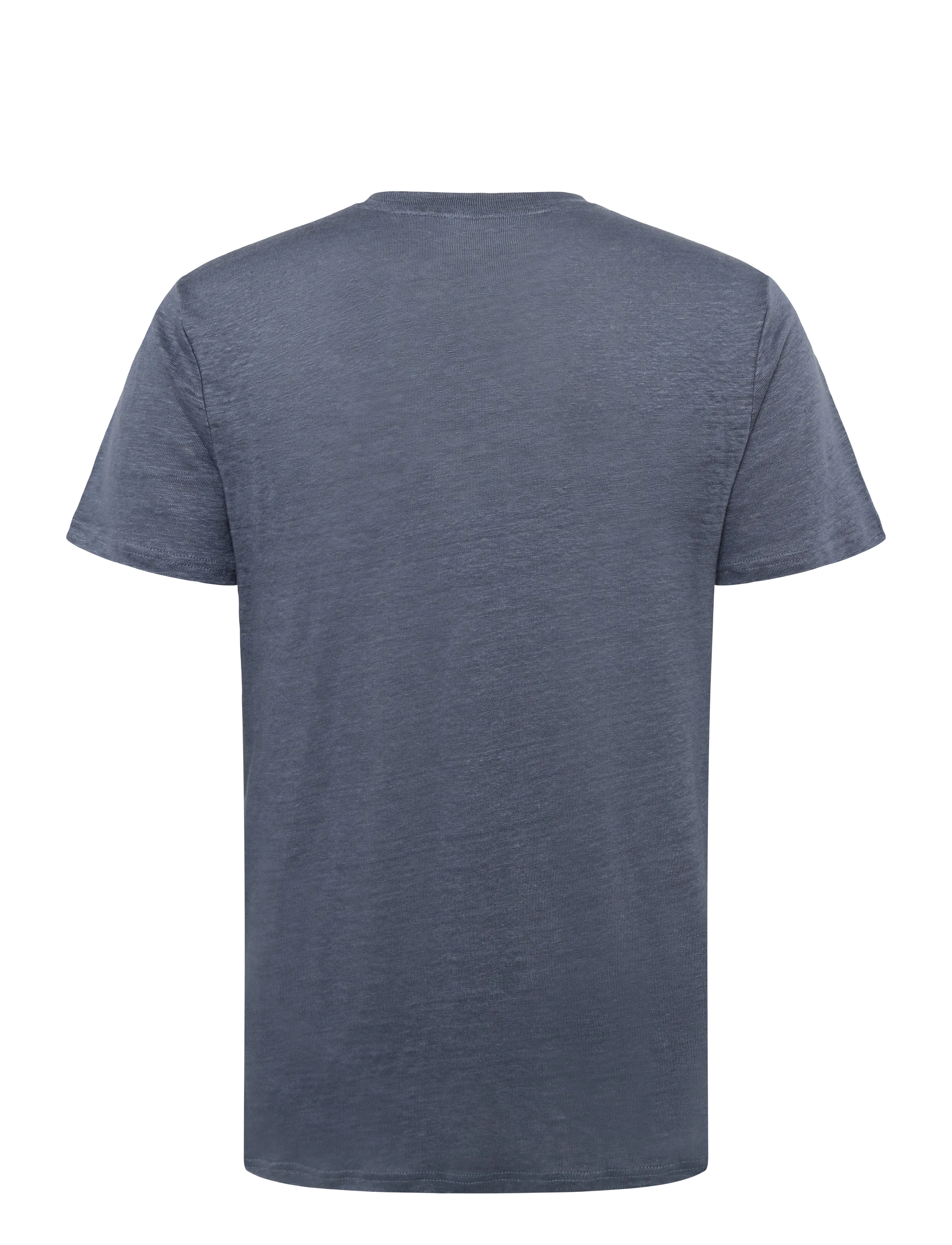 Knowledge Cotton Apparel - Linen t-shirt - vintage indigo - 1