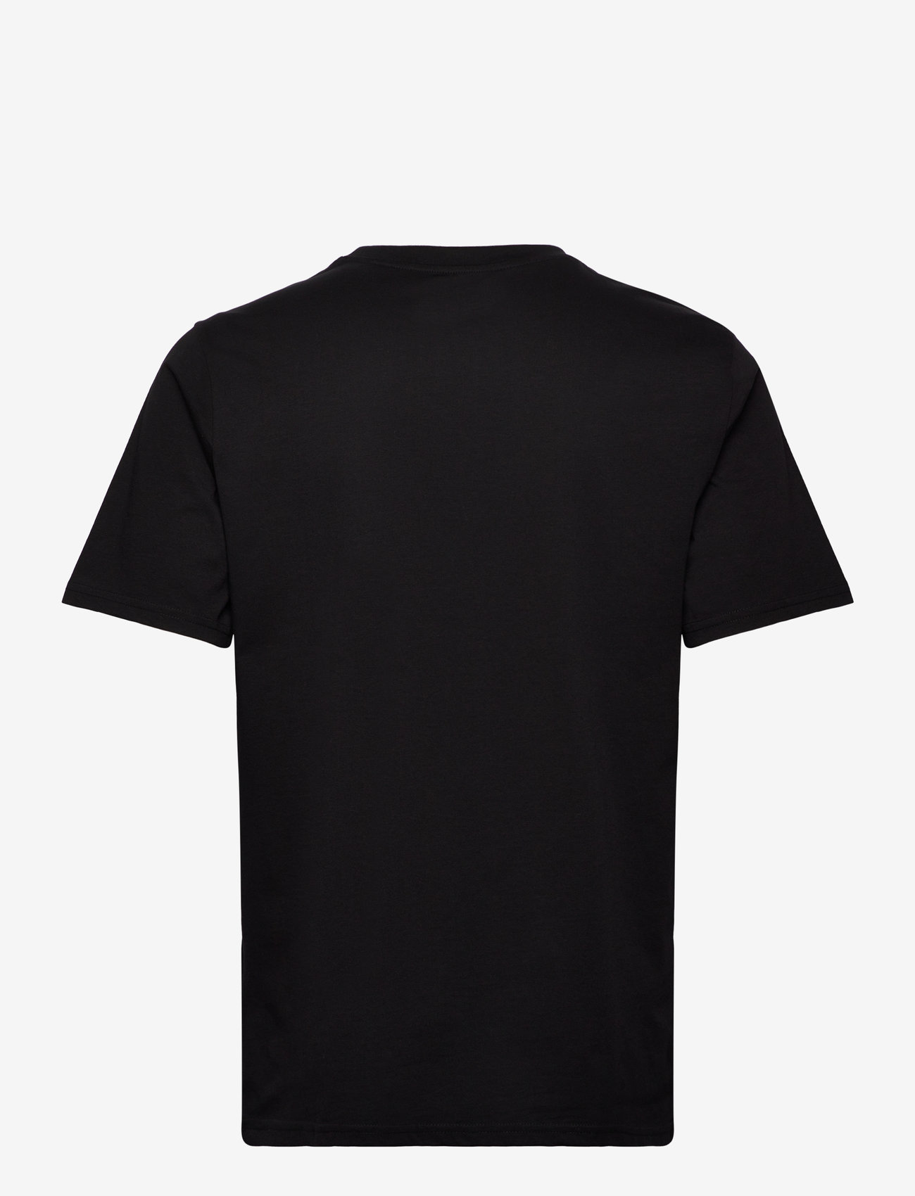 Knowledge Cotton Apparel - Owl chest tee - GOTS/Vegan - kortärmade t-shirts - black jet - 1