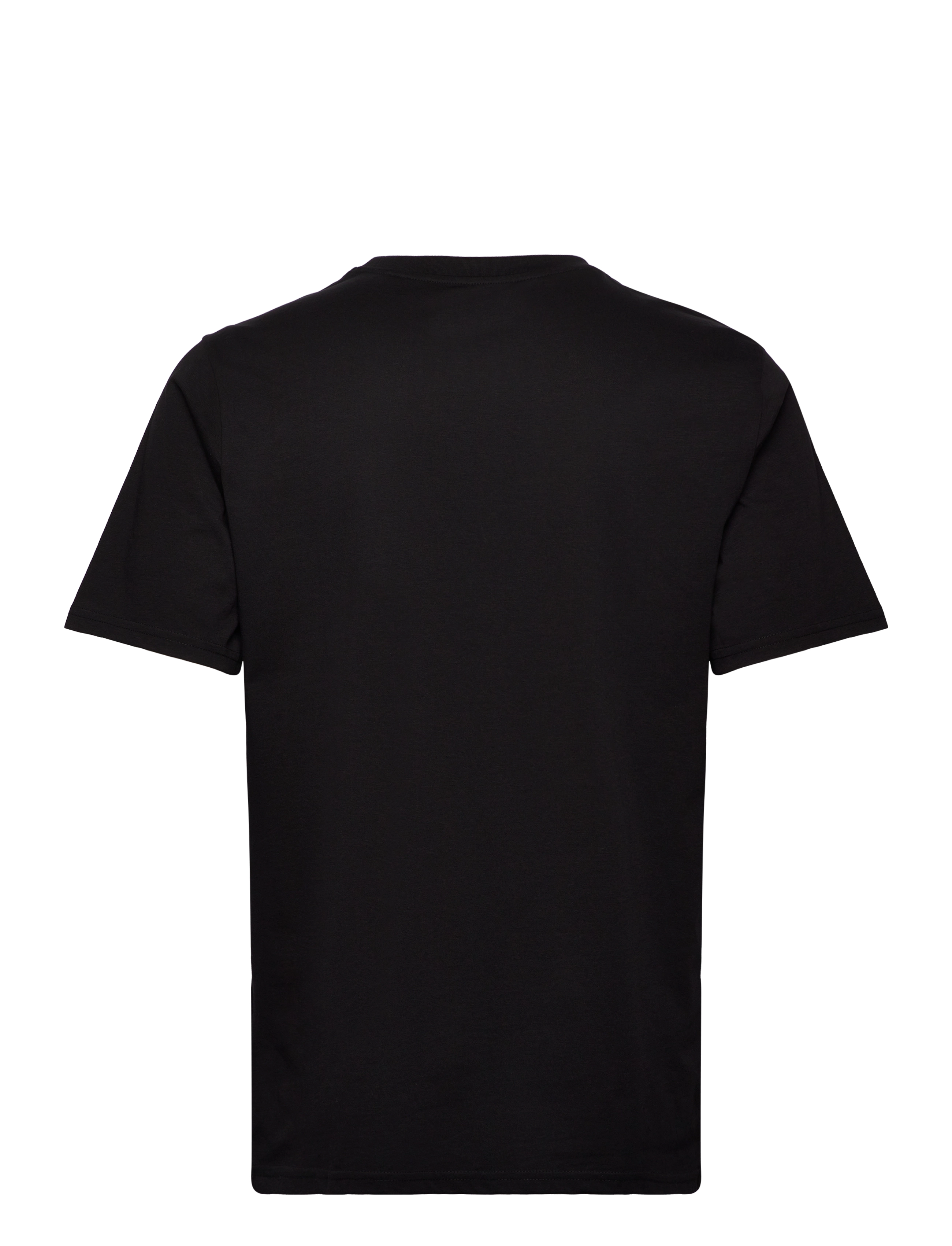 Knowledge Cotton Apparel - Owl chest tee - GOTS/Vegan - kortærmede t-shirts - black jet - 1