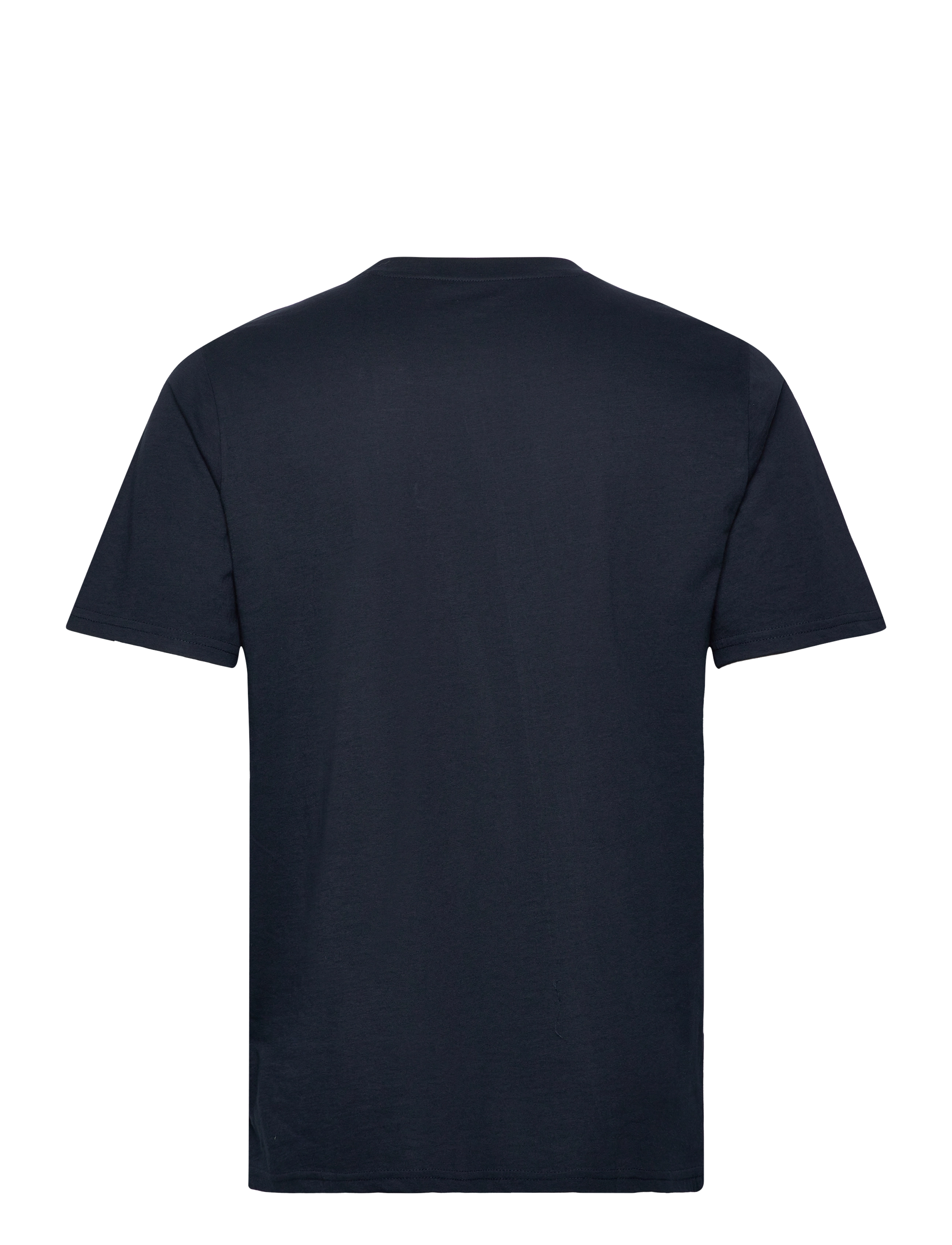 Knowledge Cotton Apparel - Owl chest tee - GOTS/Vegan - kortærmede t-shirts - total eclipse - 1