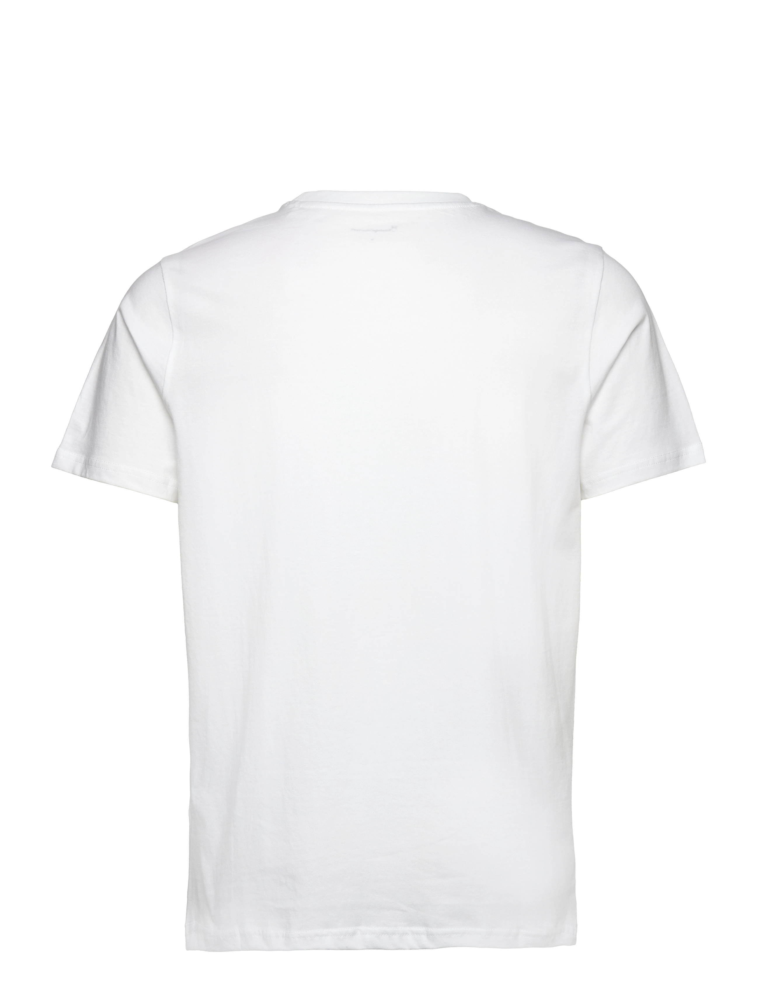 Knowledge Cotton Apparel - ALDER big owl tee - GOTS/Vegan - bright white - 1