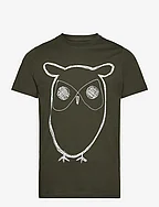 ALDER big owl tee - GOTS/Vegan - FORREST NIGHT