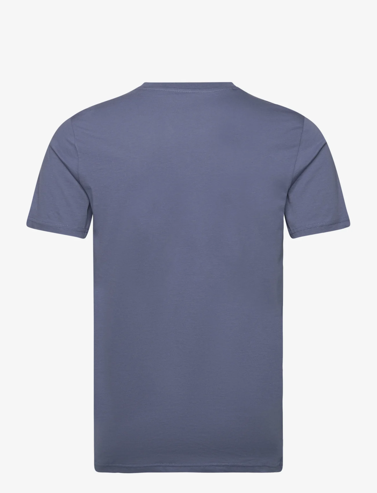 Knowledge Cotton Apparel - ALDER big owl tee - GOTS/Vegan - kortärmade t-shirts - moonlight blue - 1