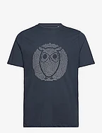 Regular fit owl chest print - GOTS/ - TOTAL ECLIPSE