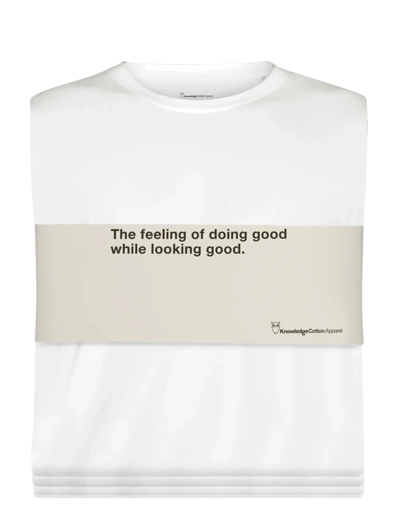 Knowledge Cotton Apparel - 3-pack core t-shirt - t-shirts im multipack - bright white - 1