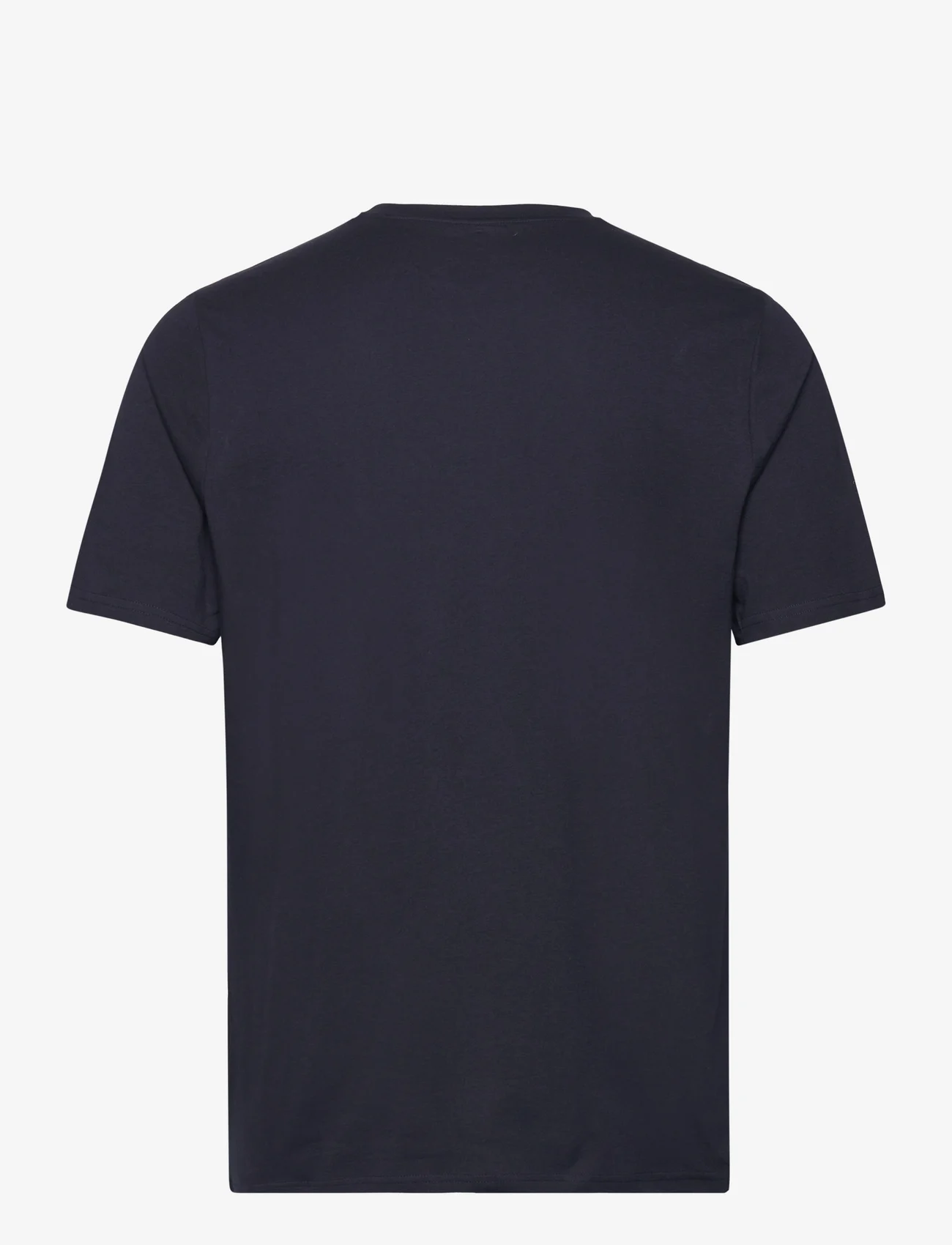 Knowledge Cotton Apparel - Single jersey big crosstitch print - t-shirts - night sky - 1