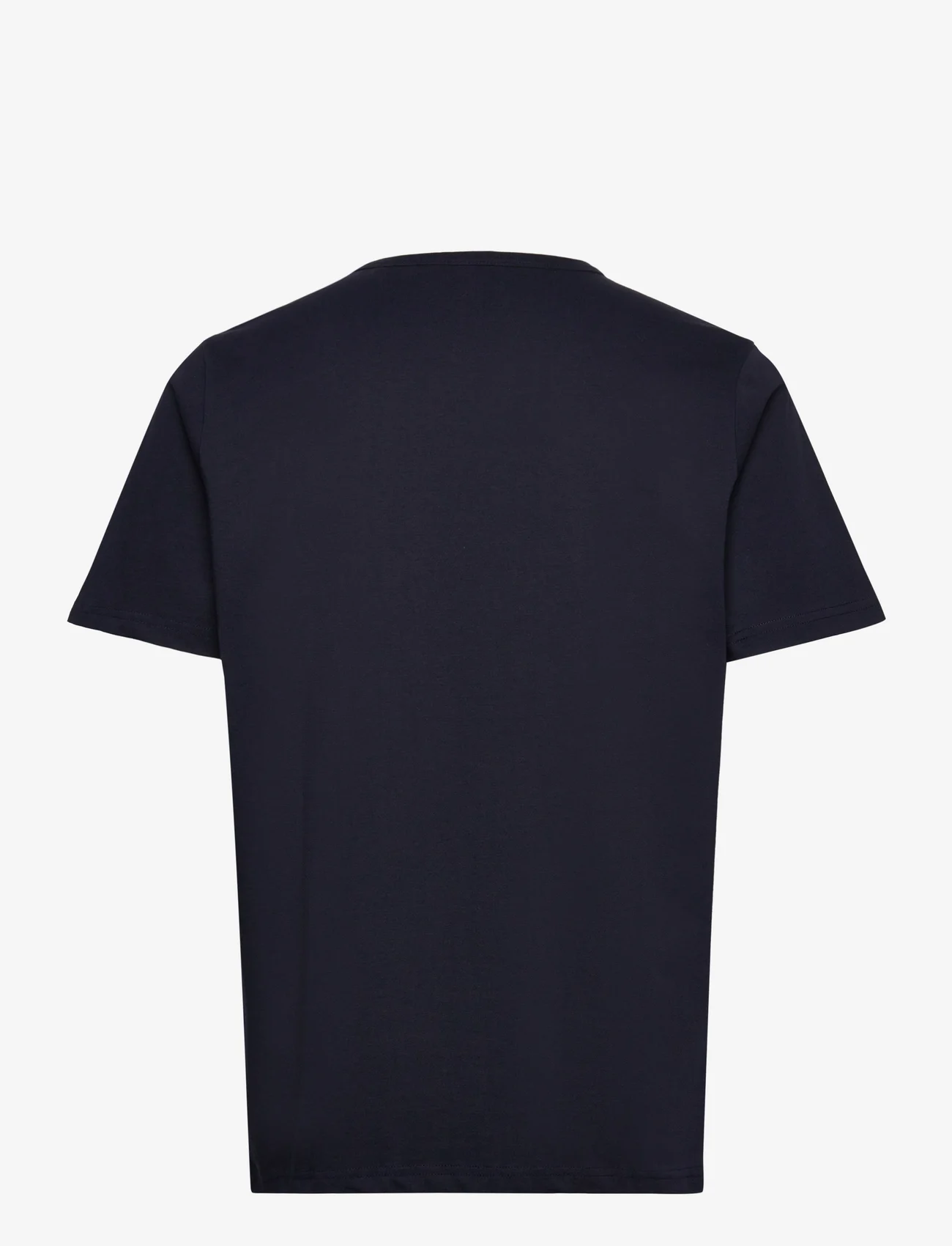 Knowledge Cotton Apparel - Regular short sleeve heavy single e - kortärmade t-shirts - night sky - 1