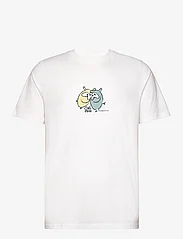 Knowledge Cotton Apparel - Regular fit single jersey owl hug p - lowest prices - bright white - 0