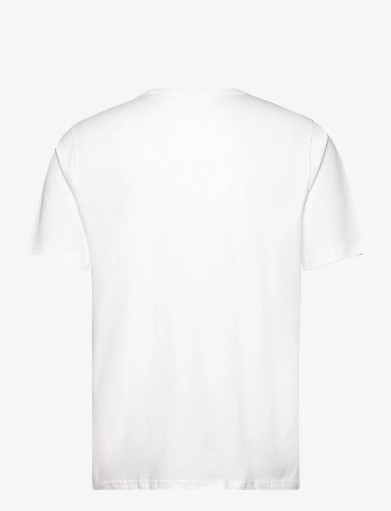 Knowledge Cotton Apparel - Regular short sleeve heavy single o - krótki rękaw - bright white - 1