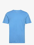 AGNAR basic t-shirt - Regenerative - AZURE BLUE