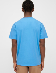 Knowledge Cotton Apparel - AGNAR basic t-shirt - Regenerative - laagste prijzen - azure blue - 3