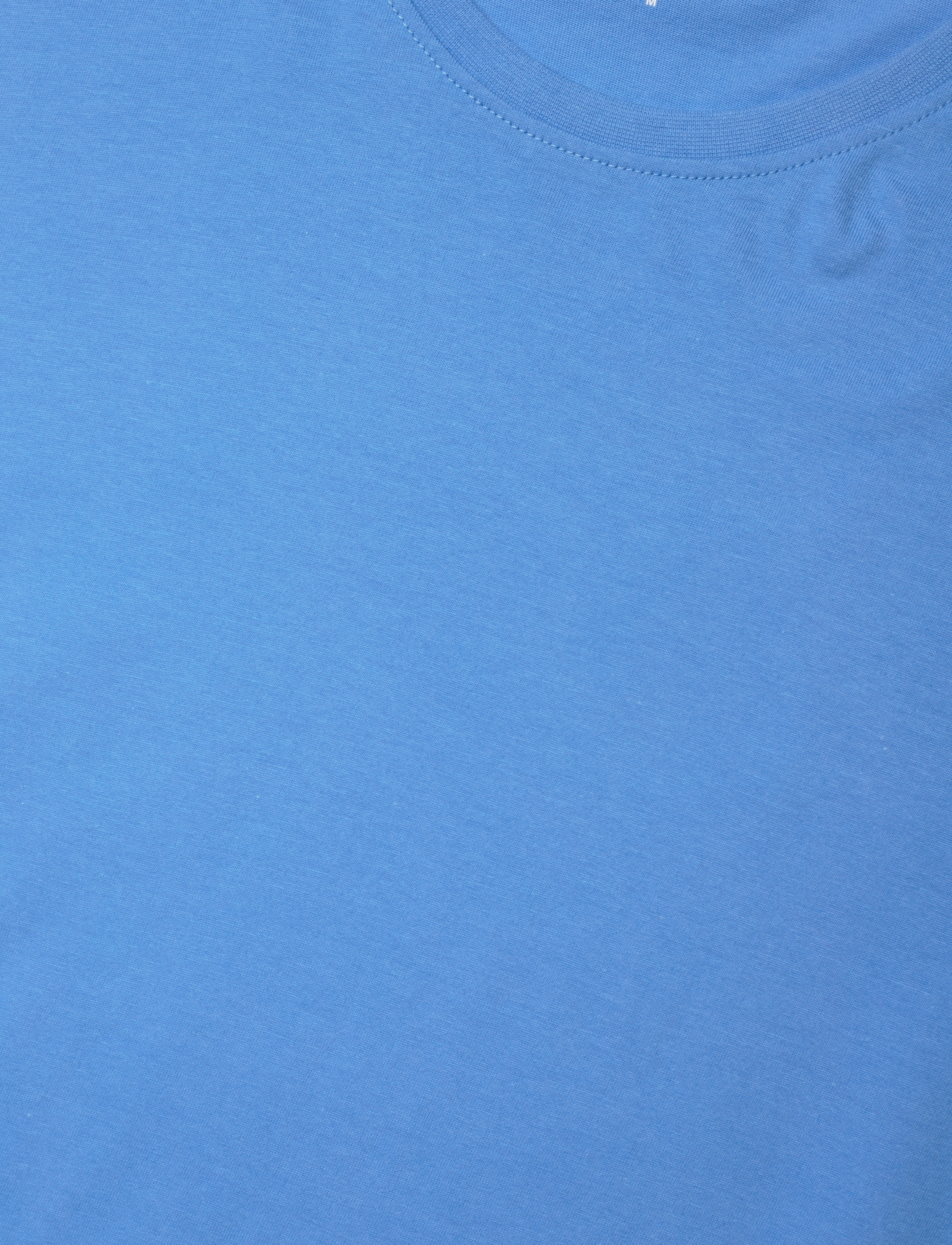 Knowledge Cotton Apparel - Basic core t-shirt - azure blue - 4