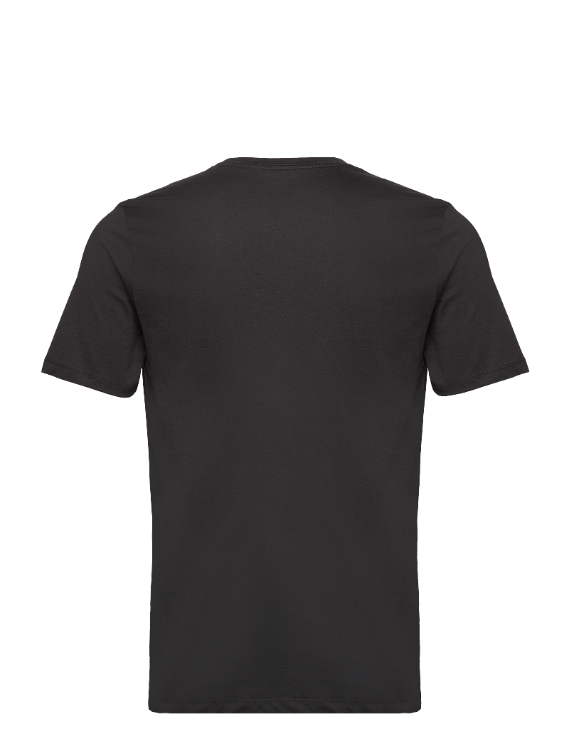 Knowledge Cotton Apparel - Basic t-shirt - kortærmede t-shirts - black jet - 2