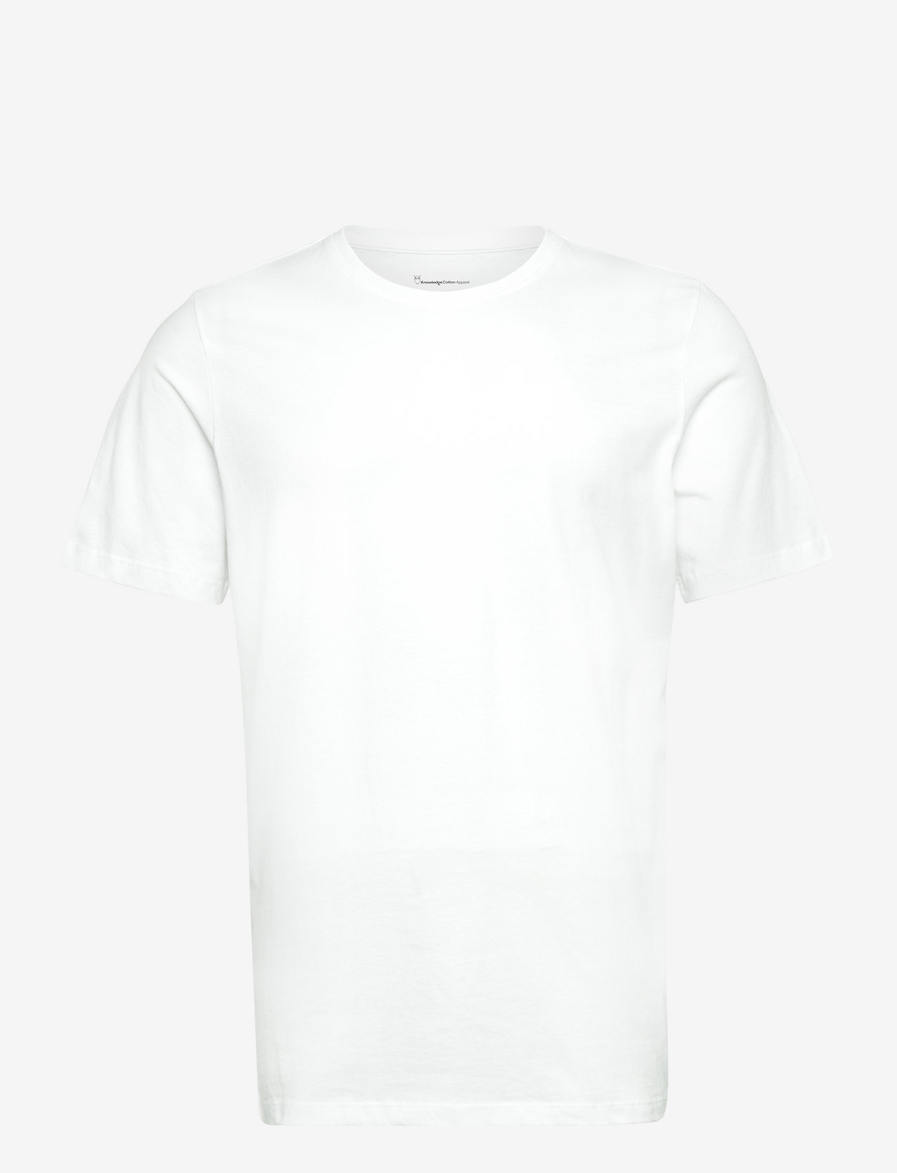 Knowledge Cotton Apparel - AGNAR basic t-shirt - Regenerative - lowest prices - bright white - 0