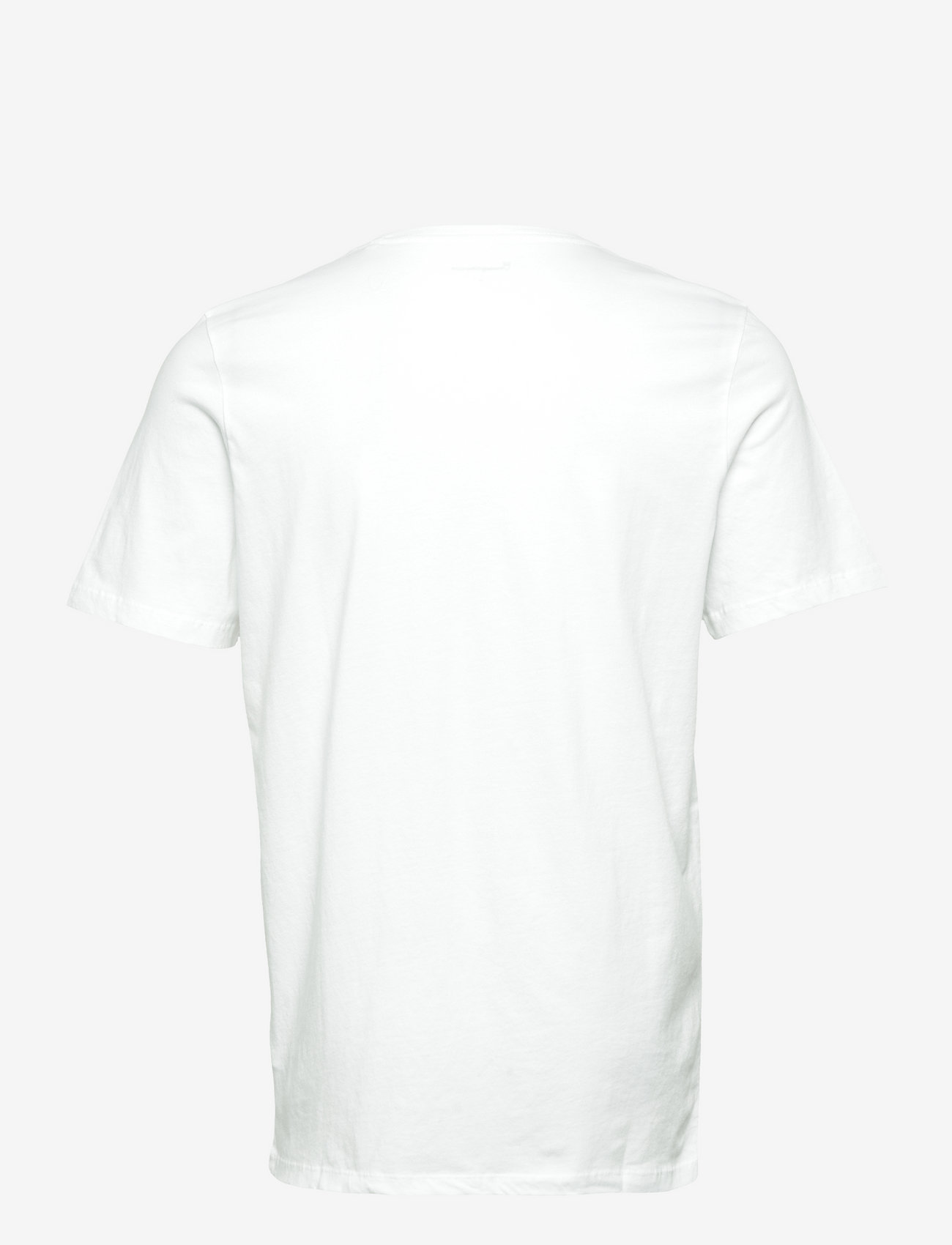 Knowledge Cotton Apparel - AGNAR basic t-shirt - Regenerative - kortärmade t-shirts - bright white - 1