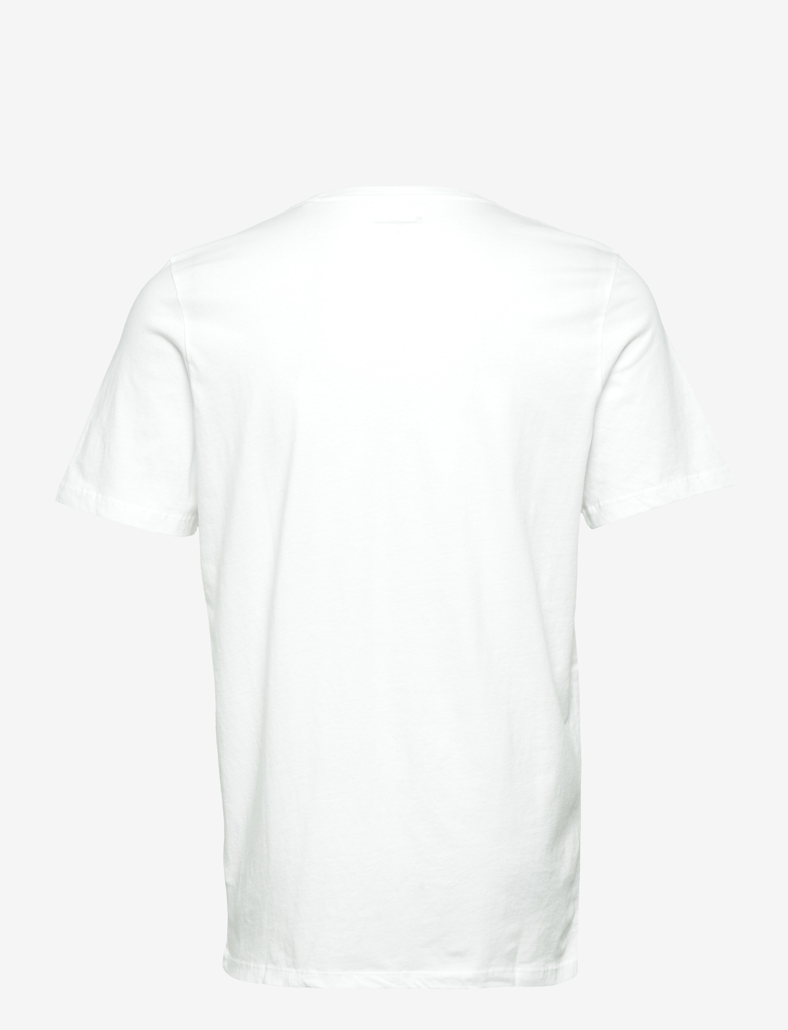 Knowledge Cotton Apparel - AGNAR basic t-shirt - Regenerative - höstkläder - bright white - 1