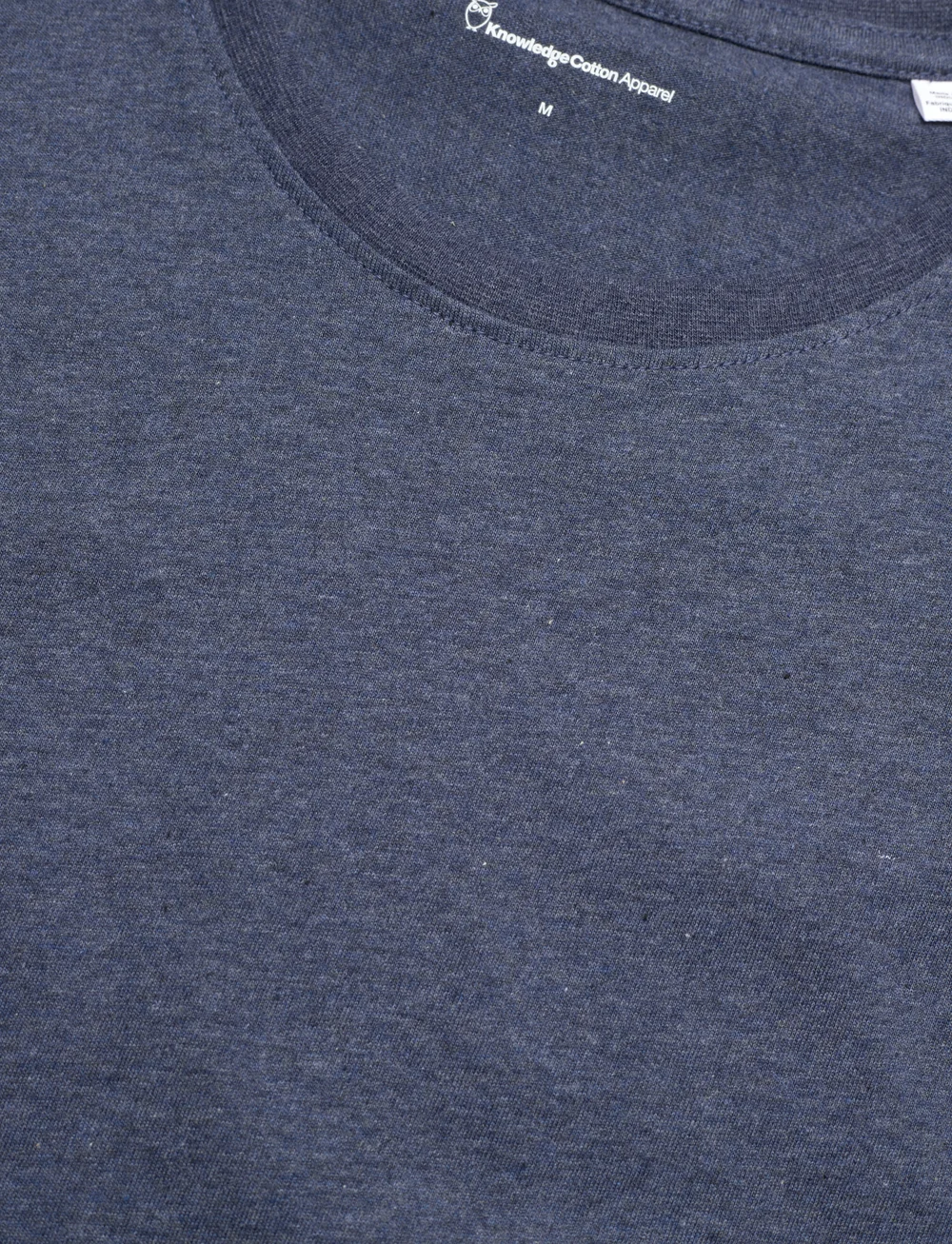 Knowledge Cotton Apparel - Basic t-shirt - lühikeste varrukatega t-särgid - insigna blue melange - 4